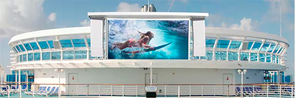 LG strategy seeks growth in digital signage for cruise ships